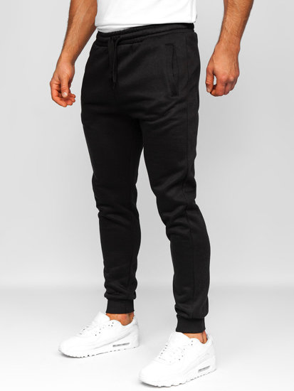 Pantalon jogger pour homme noir Bolf CK01