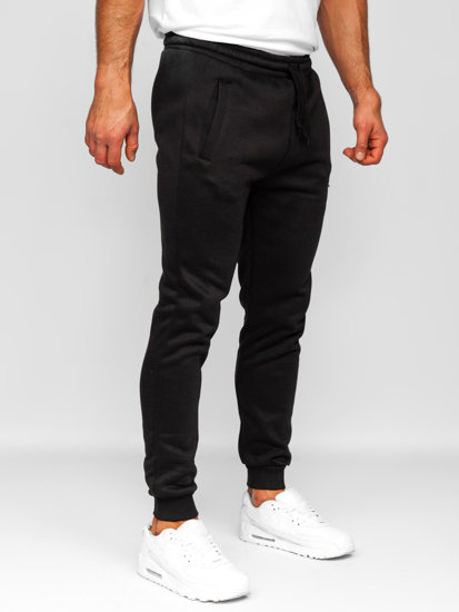 Pantalon jogger pour homme noir Bolf CK01