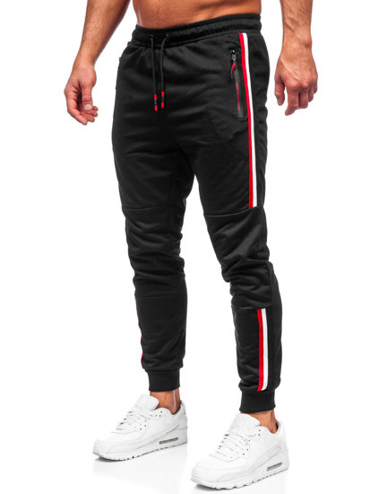 Pantalon jogger pour homme noir Bolf K10336