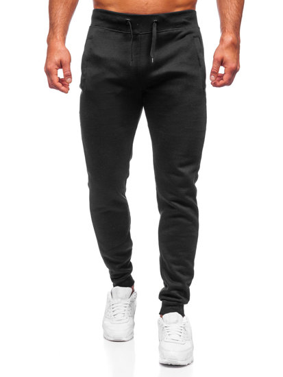 Pantalon jogger pour homme noir Bolf XW01