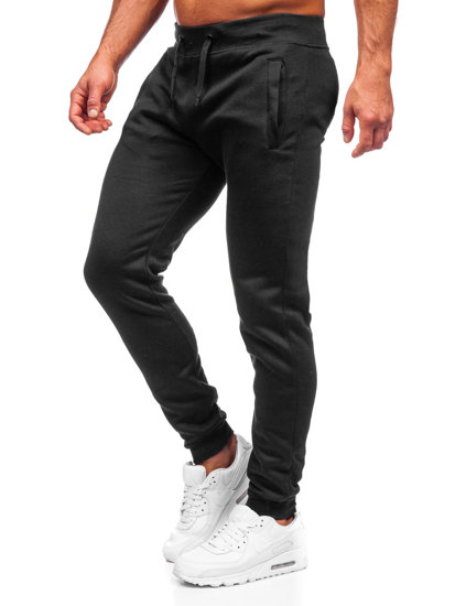 Pantalon jogger pour homme noir Bolf XW01