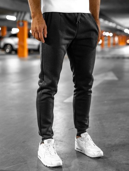 Pantalon jogger pour homme noir Bolf XW01-A