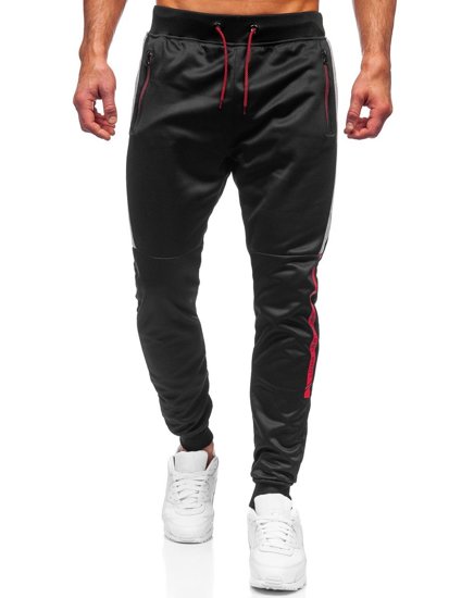 Pantalon jogger pour homme noir-gris Bolf K50003