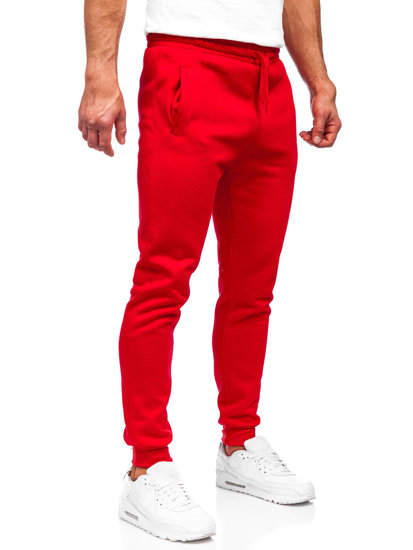 Pantalon jogger pour homme rouge Bolf CK01