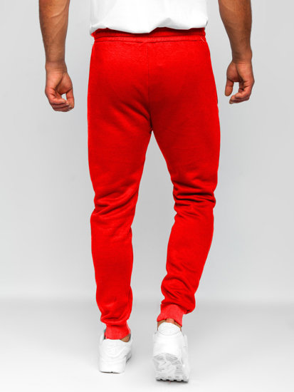 Pantalon jogger pour homme rouge Bolf CK01