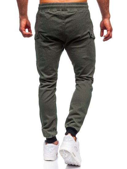 Pantalon jogger pour homme vert Bolf B11103  