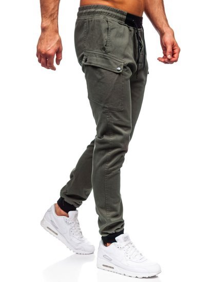 Pantalon jogger pour homme vert Bolf B11103  