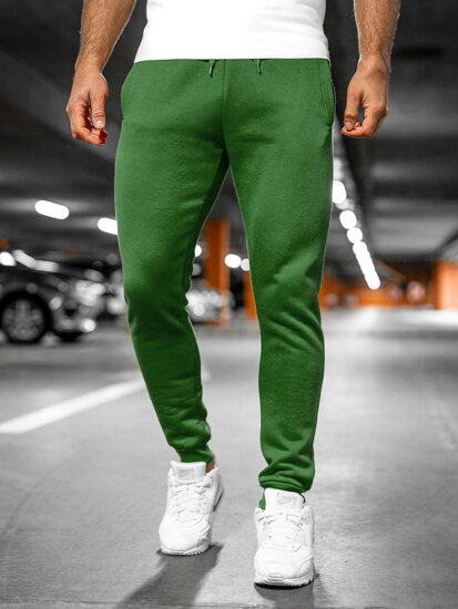 Pantalon jogger pour homme vert Bolf XW01