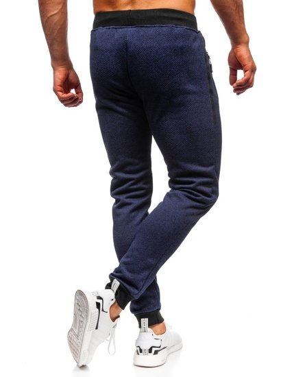 Pantalon sportif pour homme bleu foncé Bolf AM72