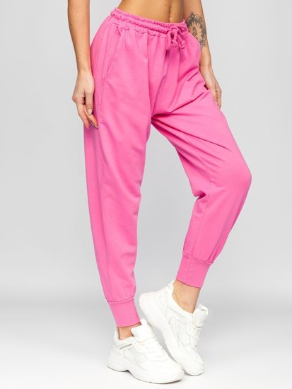 Pantalon sportif rose pour femme Bolf 0011