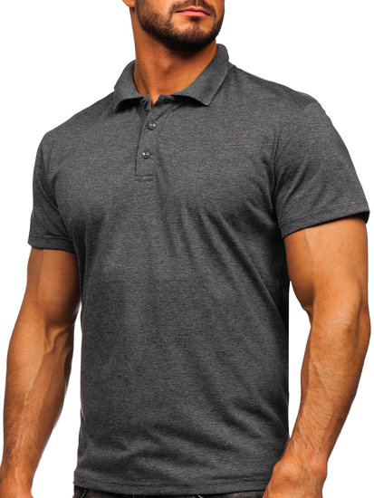 Polo pour homme graphite Bolf 8T80