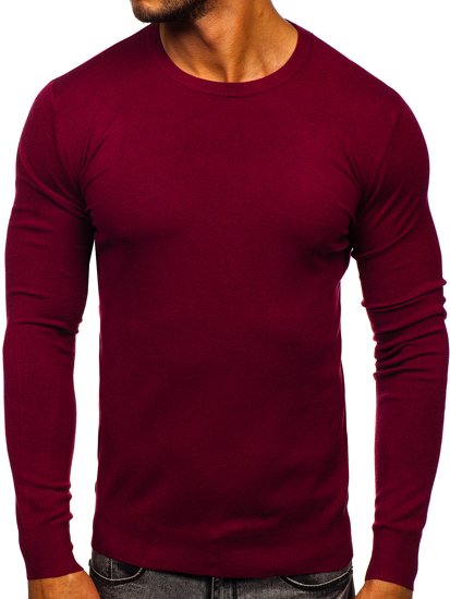 Pull basic pour homme bordeaux Bolf YY01