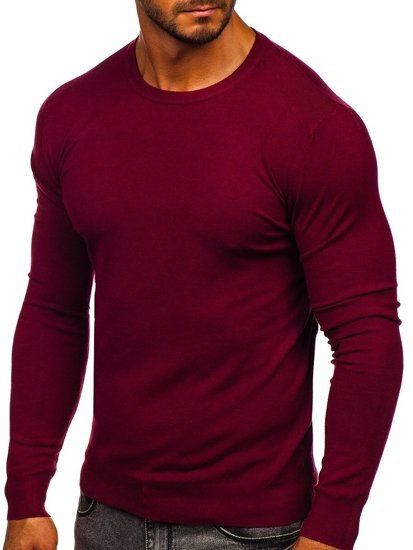 Pull basic pour homme bordeaux Bolf YY01