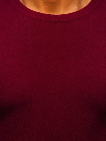 Pull basic pour homme bordeaux Bolf YY01