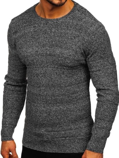 Pull pour homme gris Bolf H1926