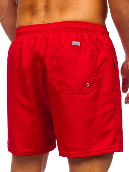 Short de bain bordeaux pour homme Bolf YW02001 