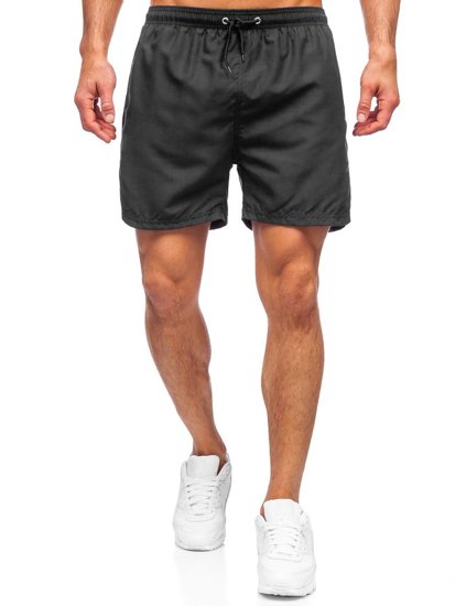 Short de bain noir pour homme Bolf YW07001 