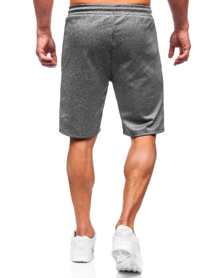 Short de survêtement pour homme graphite Bolf 8K200