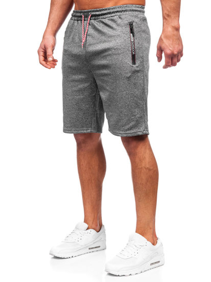 Short de survêtement pour homme graphite Bolf 8K200