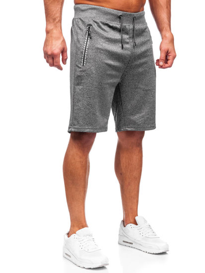 Short de survêtement pour homme graphite Bolf 8K297