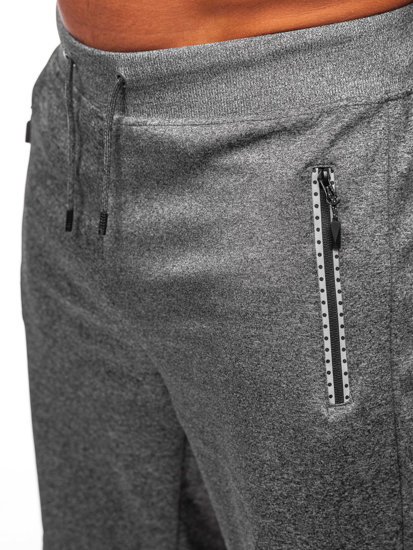 Short de survêtement pour homme graphite Bolf 8K297