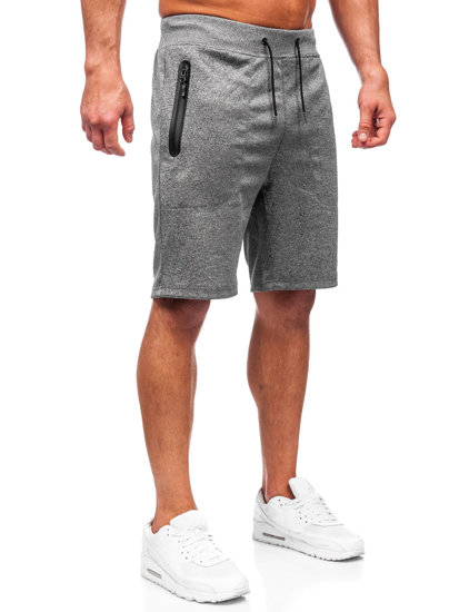 Short d'entraînement pour homme graphite Bolf 8K935