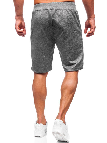 Short d'entraînement pour homme graphite Bolf 8K935