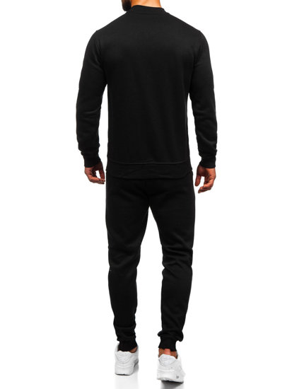 Survêtement pour homme noir Bolf 8C76