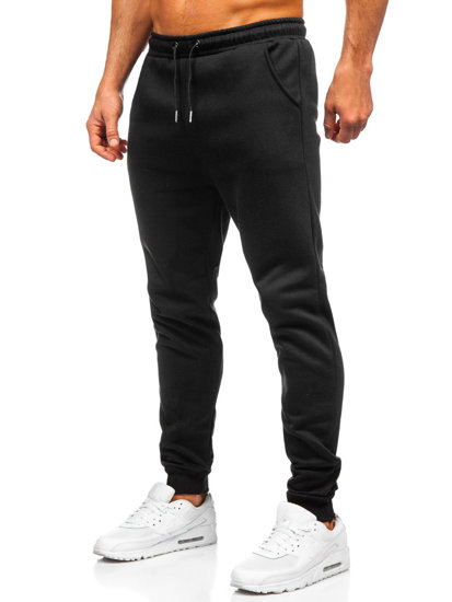 Survêtement pour homme noir Bolf 8C76