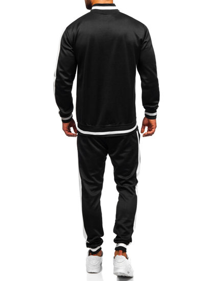 Survêtement pour homme noir Bolf 8C99