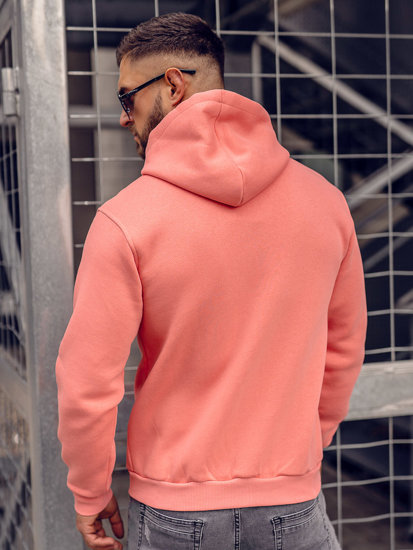 Sweat-shirt avec fermeture à capuche pour homme corail Bolf 2008A