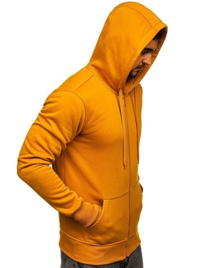 Sweat-shirt pour homme à capuche camel Bolf 2008