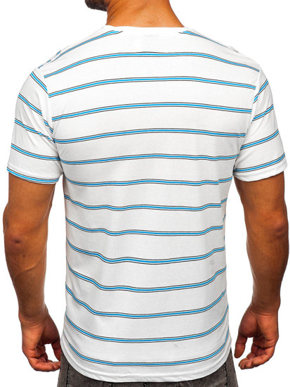 Tee-shirt pour homme blanc Bolf 14952