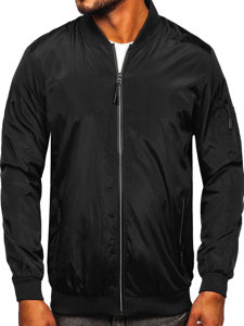 Blouson à mi-saison pour homme Bolf W3908 noir-gris