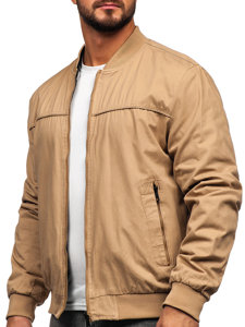 Blouson bomber de transition réversible pour homme camel Bolf 84M3005