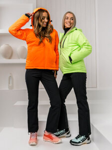 Blouson de sport d'hiver pour femme orange Bolf HH012A