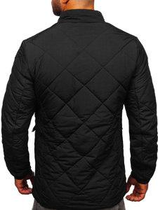 Blouson de transition matelassé pour homme noir Bolf 22M15