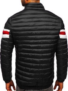 Blouson de transition matelassé sportif pour homme noir Bolf 6574