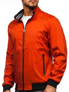 Blouson de transition orange pour homme Bolf 6782    