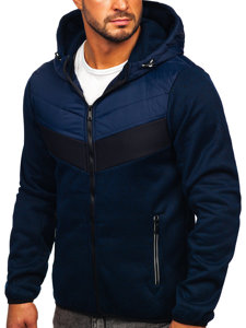 Blouson de transition pour homme bleu foncé Bolf KS2153