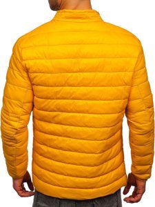 Blouson de transition pour homme jaune Bolf M13006