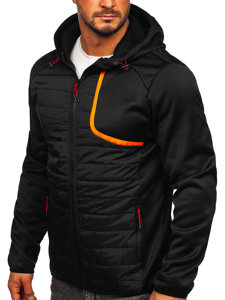 Blouson de transition pour homme noir Bolf KS2143