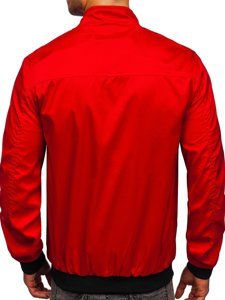 Blouson de transition rouge pour homme Bolf 6782    