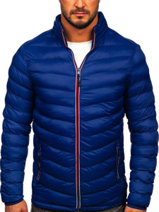 Blouson d'hiver de sport pour homme bleu foncé Bolf SM71