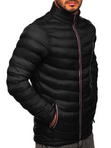 Blouson d'hiver de sport pour homme noir Bolf SM71