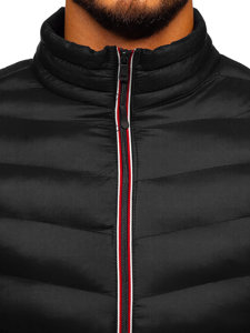 Blouson d'hiver de sport pour homme noir Bolf SM71