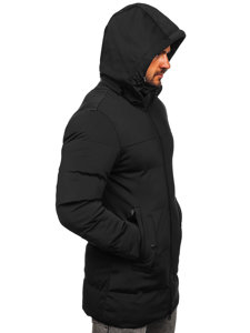 Blouson d'hiver matelassé pour homme noir Bolf 51M2208