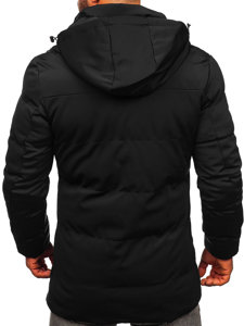 Blouson d'hiver matelassé pour homme noir Bolf 51M2208