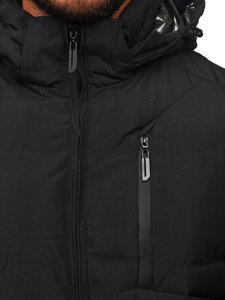 Blouson d'hiver matelassé pour homme noir Bolf 5M756