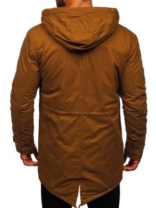 Blouson d'hiver pour homme parka camel Bolf EX838